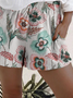 Loose Boho Floral Shorts