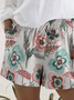 Loose Boho Floral Shorts