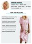 New Women Chic Plus Size Vintage Boho Hippie Holiday 3/4 Sleeve Plain Shift Casual Weaving Dress