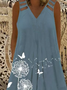 Sleeveless Casual Knitting Dress