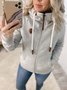 Casual Hooded Knit coat