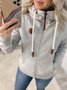 Casual Hooded Knit coat
