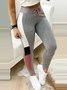 Match color casual Sports Pants