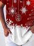 Christmas Printed Holiday Casual Shirts & Tops