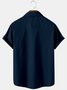 Short Sleeve Cotton Shirt Collar Shirts & Tops