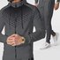 Casual men's zipper Long Sleeve Two Piece Sets