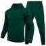 Polyester plus fleece autumn and winter basic loose sweater and trousers suit