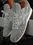 Women Muffin  Rhinestone New Crystal  Platform Sneakers