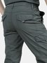 Men's Outdoor Quick Dry Multi Pocket Hiking Cargo Casual Pants