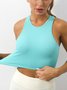 Women's Yoga Fitness Sports Vest High Stretch Seamless Underwear Plus Size