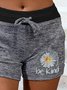 Daisy Regular Fit Floral Sports Shorts