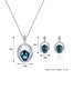 Crystal Earrings Necklace Set