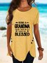 Being A Great Grandma Doesn't Make Me Old It Makes Me Blessed T-shirts