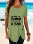 Being A Great Grandma Doesn't Make Me Old It Makes Me Blessed T-shirts