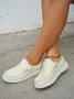 Lightweight Breathable Canvas Lace Up Shoes Casual Shoes