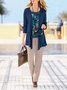 Women's Cardigan Knitted Solid Color Basic Casual Long Sleeve Loose Sweater Cardigan Open Front Fall Winter 2022