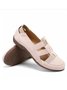 Flat Hollow Elastic Strap Shoes Soft Sole Lightweight Sandals
