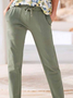 Women Casual Plain Autumn Micro-Elasticity Loose Best Sell Harem pants Long H-Line Sweatpants