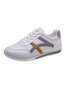 Color Block Sports All Season Sports & Indoor Flat Heel Closed Toe Fabric TPR Jogging Shoes Sneakers for Women