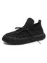 Plus Size Size Strap Mesh Fabric Sneakers
