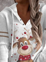 Loose Christmas Casual Hoodie Sweater