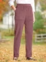 Wide-Wale Corduroy Pull-On Pant