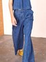 2023 Fashion week denim Pockets  Urban Plain Jeans