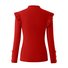 Women Yarn/Wool Yarn Color Block Long Sleeve Comfy Casual Buckle Sweater