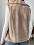 Women's Plain Fleece Loose Vest