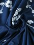 Women Floral V Neck Sleeveless Comfy Casual Midi Dress