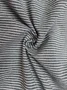 Women Cotton Pants Summer Striped Casual Buttoned Pants