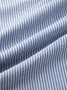 V Neck Short Sleeve Striped Regular Loose Blouse For Women