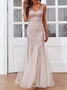 Women Plain V Neck Sleeveless Comfy Sexy Maxi Dress