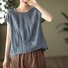 Crew Neck Short Sleeve Plain Regular Loose Shirt For Women