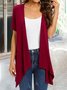 Women's Plain Regular Loose Kimono