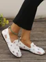 Casual Plain Slip On Flat Heel Shallow Shoes