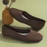 Casual Plain Slip On Flat Heel Shallow Shoes
