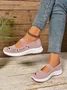 Casual Floral Slip On Flat Heel Shallow Shoes Embroidery