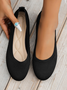 Women's Ballet Flat Dressy Casual Knit Shoes Round Toe Women Mesh Flats