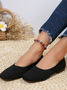 Women's Ballet Flat Dressy Casual Knit Shoes Women Mesh Flats