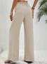 Casual Plain Long Pant