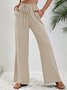 Casual Plain Long Pant