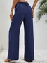 Casual Plain Long Pant