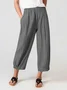 Casual Plain Long Pant