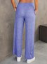 Casual Plain Long Pant