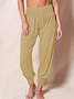 Casual Plain Long Pant