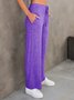 Casual Plain Long Pant