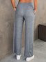 Casual Plain Long Pant