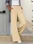 Casual Plain Long Pant