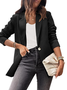 Women's Plain Regular Loose Blazer